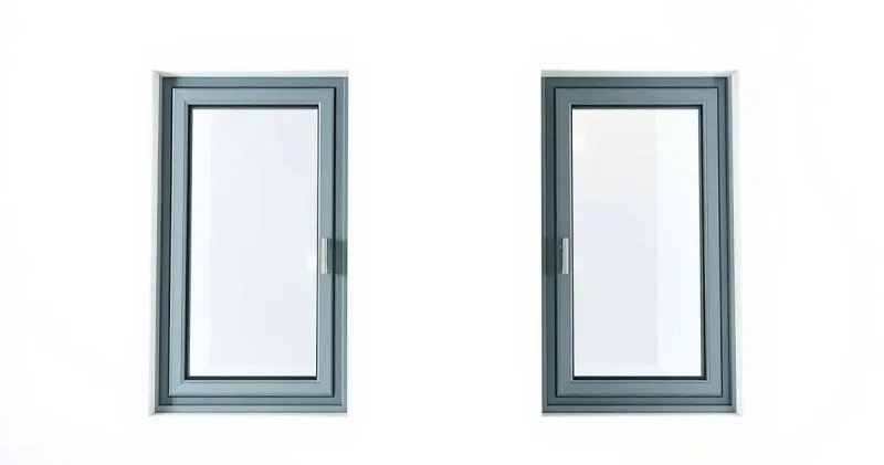 Esquadrias de pvc com vidro duplo