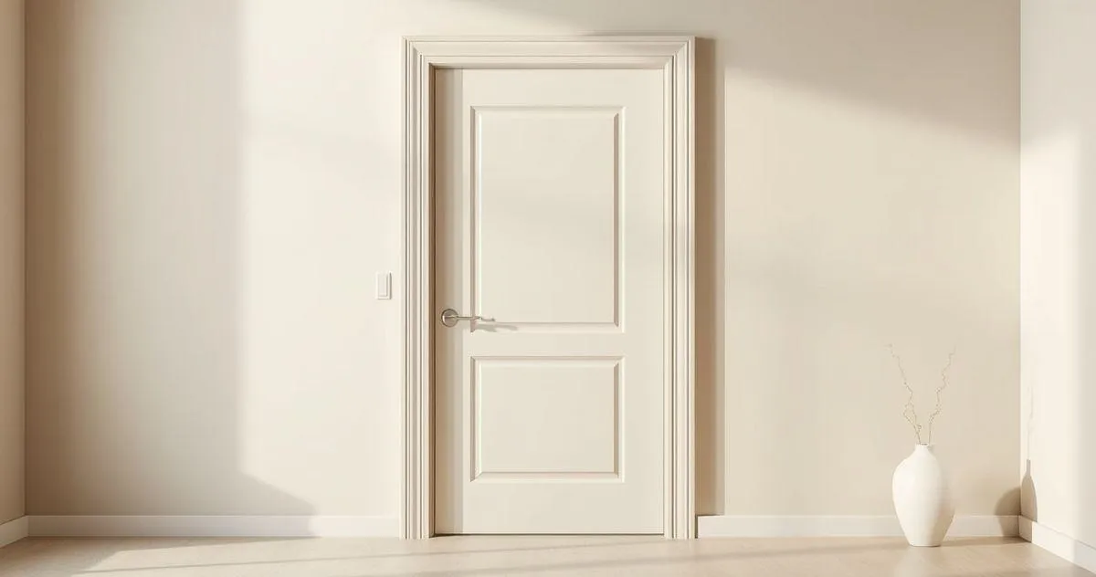 Porta em pvc interna