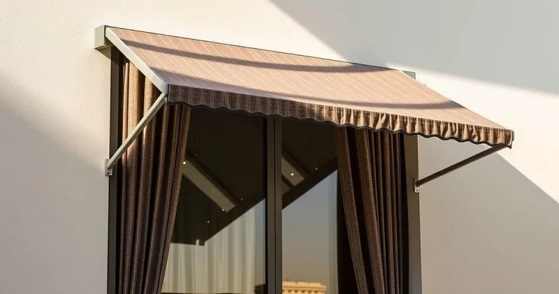 Toldo cortina retrátil